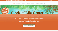 Desktop Screenshot of circleoflifecenter.info